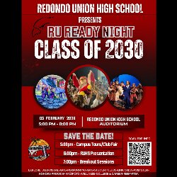 RUHS RU Ready Night - Class of 2030 - Tuesday, February 3, 2026, from 5-8 PM